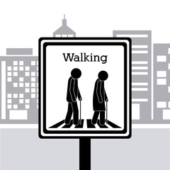 Walking design 