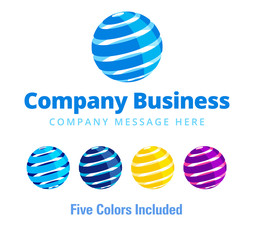 Global Company Business Logo Symbol