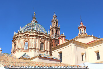 Fototapeta premium Carmona / Andalousie - iglesia de San Salvador.