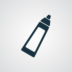 Flat Baby Bottle icon