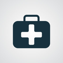 Flat First Aid Kit icon
