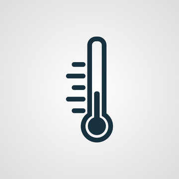 Flat Temperature Icon