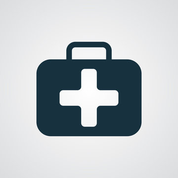 Flat First Aid Kit icon