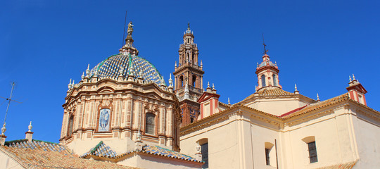 Obraz premium Carmona / Andalousie - iglesia de San Salvador.