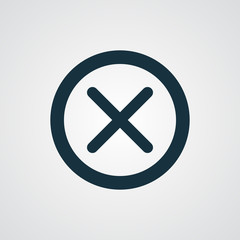Flat Cancel icon