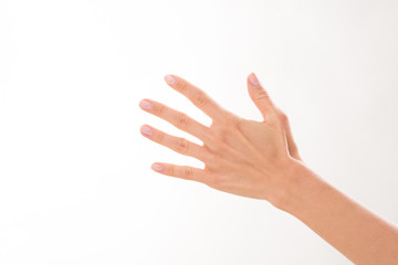 Woman's hand