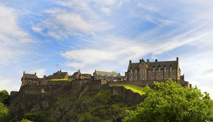Fototapeta na wymiar Edinburgh castle