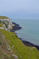 Fototapeta na wymiar Dover - White Cliffs - Kent - England