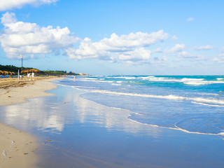Varadero beach in Cuba