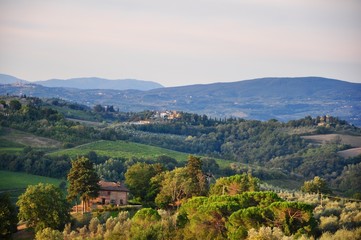 Landschaft bei Montespertoli