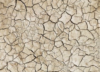 A close up of cracked mud 