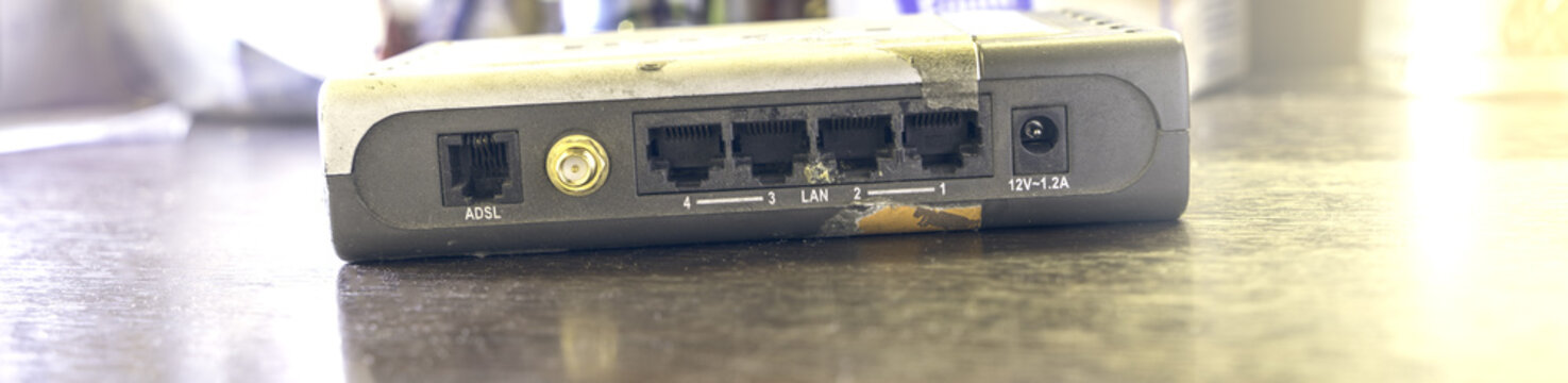 Broken Network Router