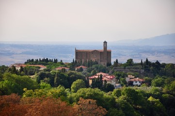 Kirche bei Volterra