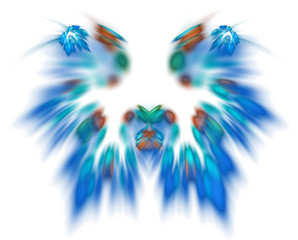 Fototapeta na wymiar 3d abstract fractal illustration for creative design