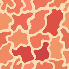 abstract vector chaotic spotted seamless pattern