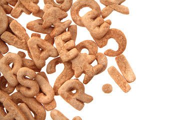 gingerbread christmas alphabet