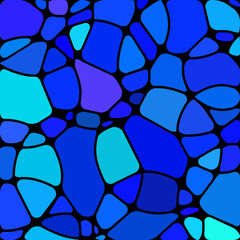 abstract vector stained-glass mosaic background