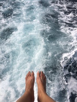 feet above sea water 
