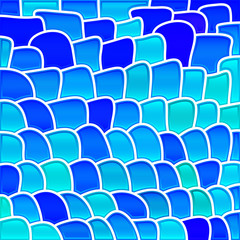Obraz premium abstract vector stained-glass mosaic background