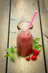 Strawberry smoothie