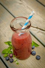Blueberry smoothie