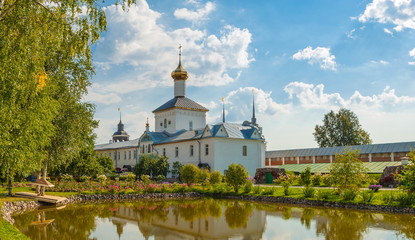 ancient Vvedensky Tolga Monastery around Yaroslavl