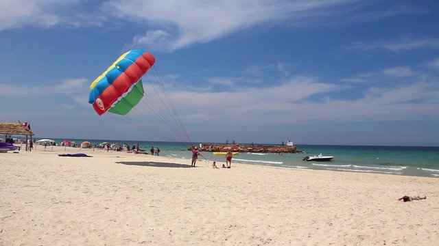 Parasailing
