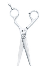 scissors on white background