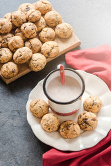 Cookies and milk