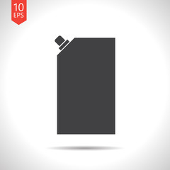 Vector flat food pack