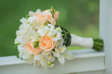 Beautiful wedding bouquet