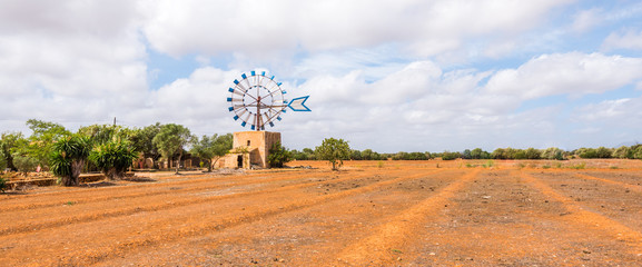Traditionelle Windmühle, Pla de Mallorca