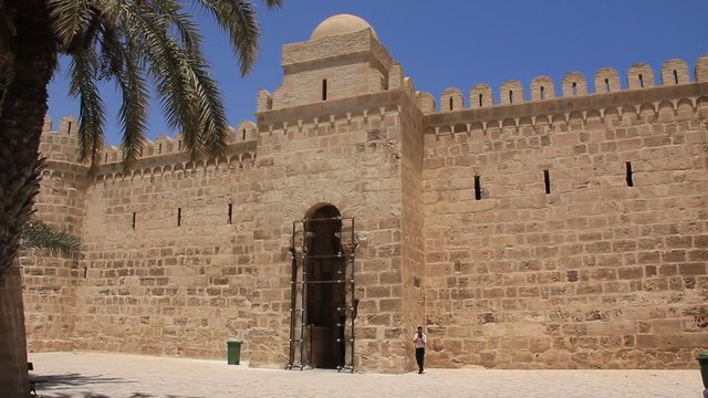 Medina. Old stronghold in Sousse Tunisia