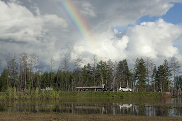 A difficult journey along the roads of Yakutia.