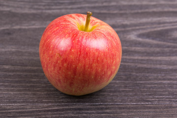 Apple red on a table