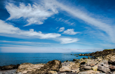 Landscape of Azores Islands in Portugal