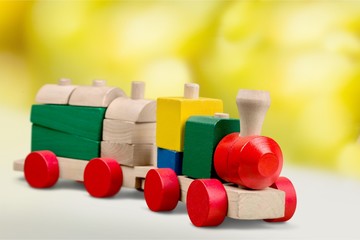 Toy train.