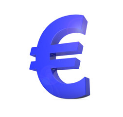 Euro blau
