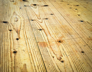 retro style wooden table top