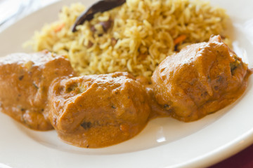 Malai Kofta Indian Food