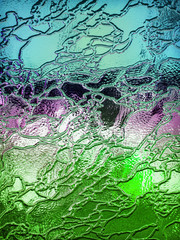 abstract glass texture