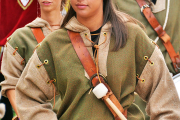 costume da tamburino del settecento