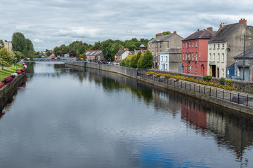 Fototapeta na wymiar The view of the River Nore in Kilkenny