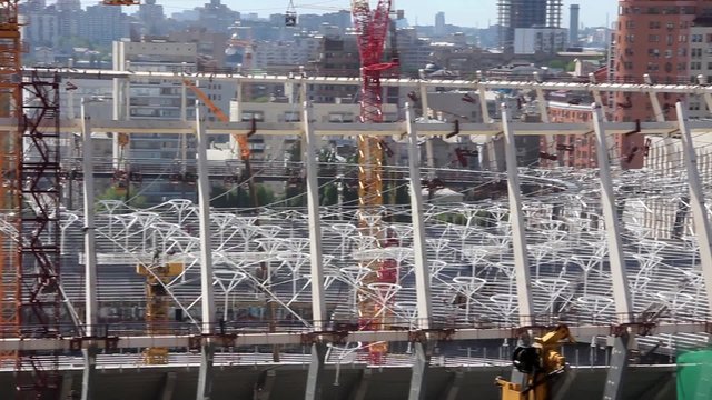 Reconstruction Of Republican Football Stadium For EURO 2012 In Kiev, Ukraine