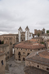 Hermosa ciudad monumental de Cáceres situada en la región de Extremadura, España