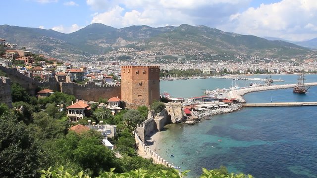 Old fortress, Alanya, Turkey