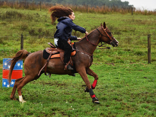 Barrel racer