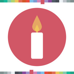 Candle icon.