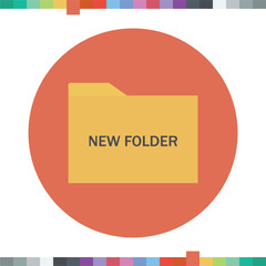 New folder icon.