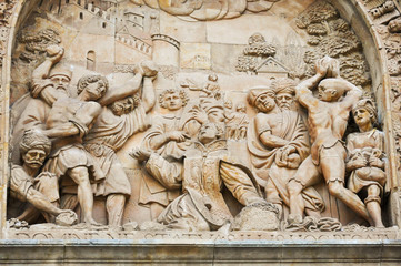 Lapidación de San Esteban, Salamanca, Convento de San Esteban, España